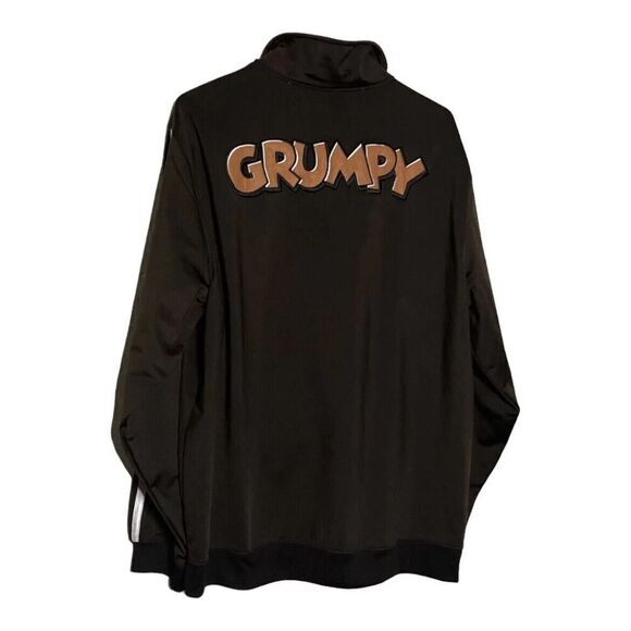 Disney Grumpy Dwarf Track Style Zip Up Jacket Women’s Large - Picture 12 of 12